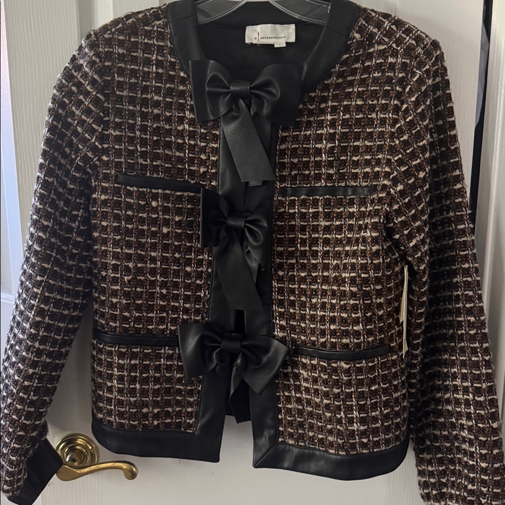 Anthropologie tweed Jacket